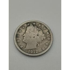1912 V Nickel 5C Circulated
